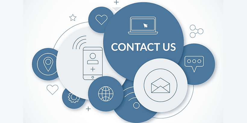 Contact illustration